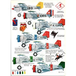 Emblem Of VB-1B The Red Rippers 1969 Aircraft Warplane Print SV27-3